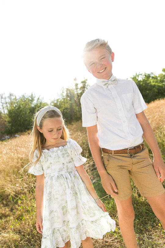 Mini Valencia Dress in Sage