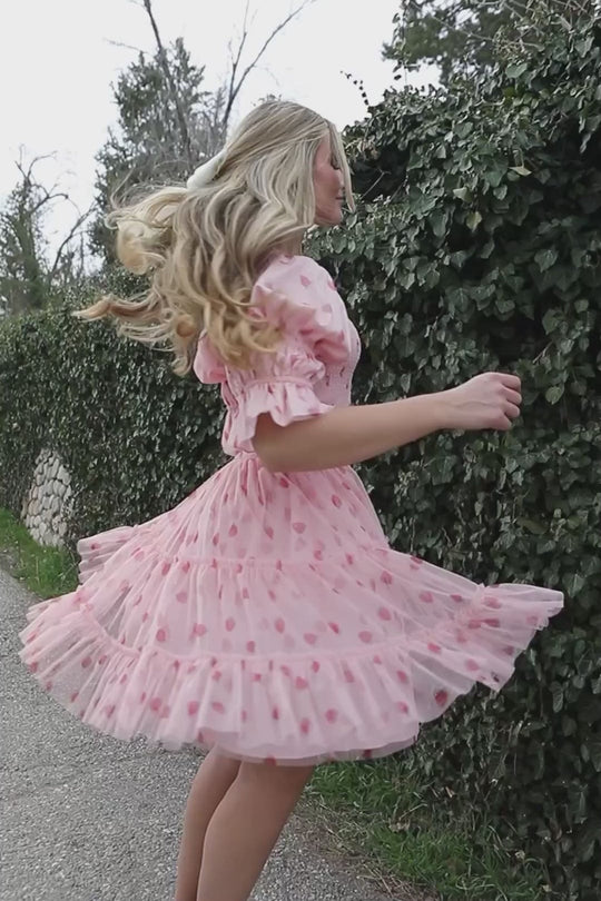 Jess Dress in Strawberry Fields