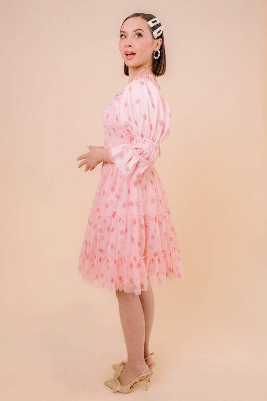 Jess Dress in Strawberry Fields