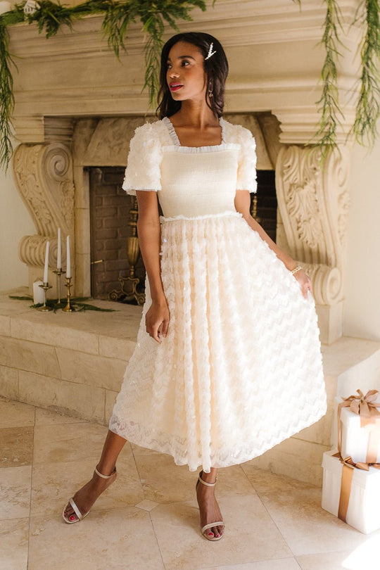 Cloud Nine Dress in Sparkle