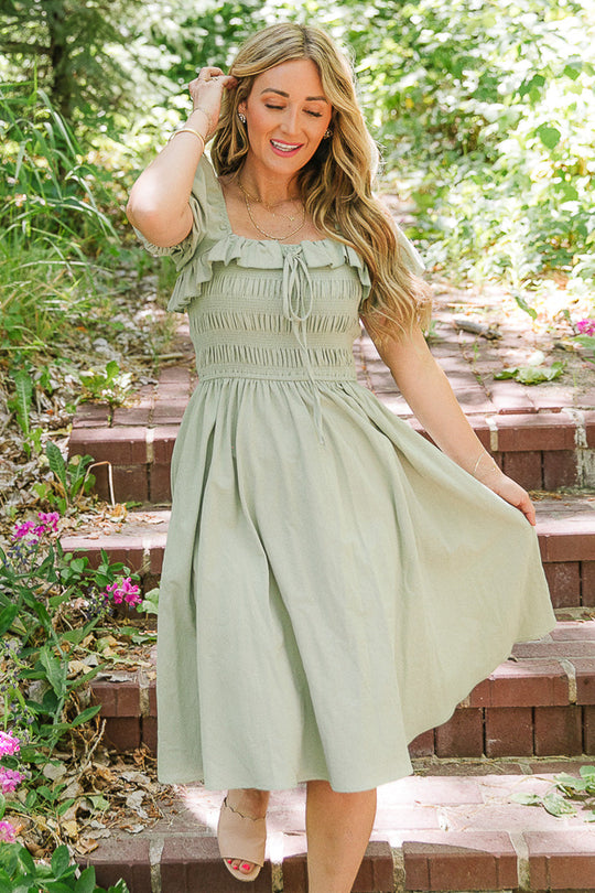 Rae Dress in Sage