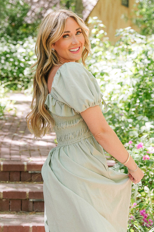 Rae Dress in Sage