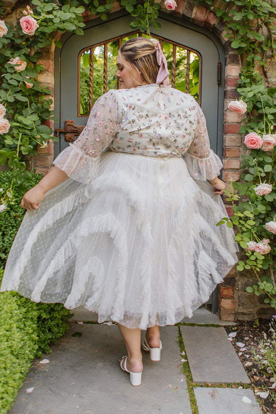 Paris Dress in White