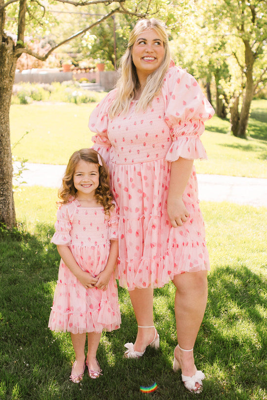 Jess Dress in Strawberry Fields