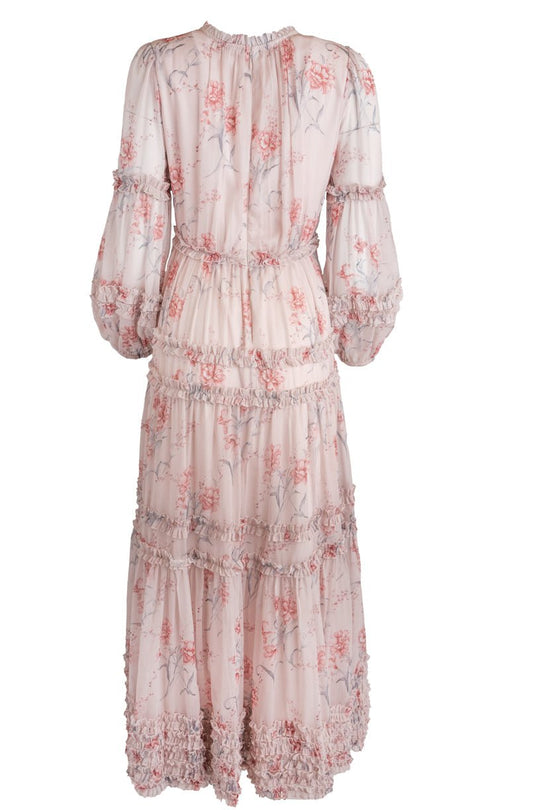 Geneva Dress in Mauve Floral