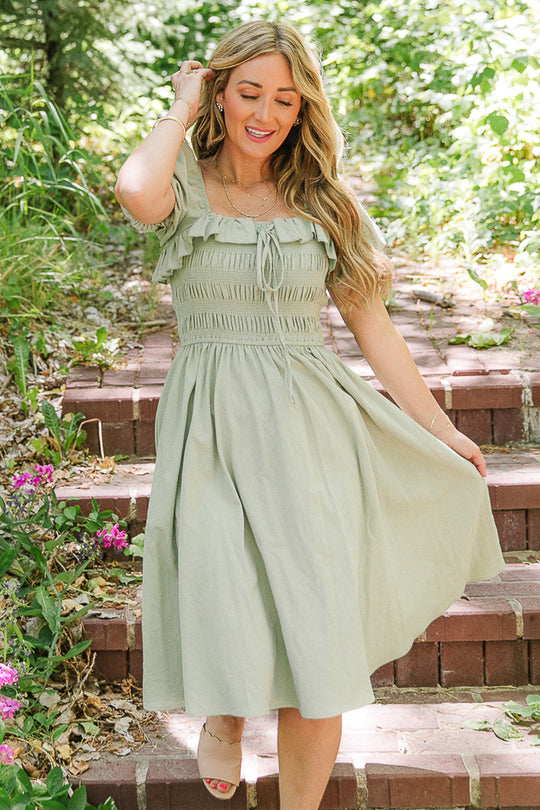 Rae Dress in Sage