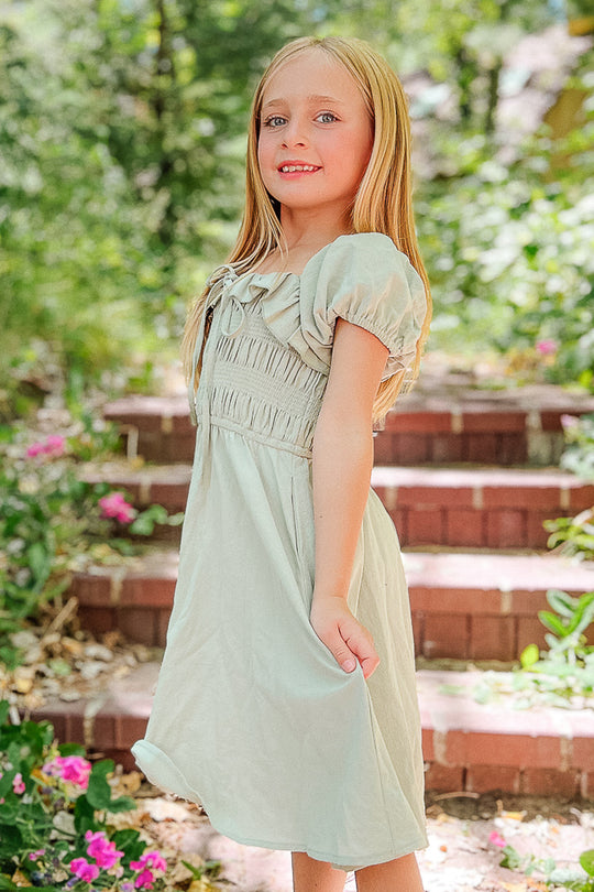 Mini Rae Dress in Sage