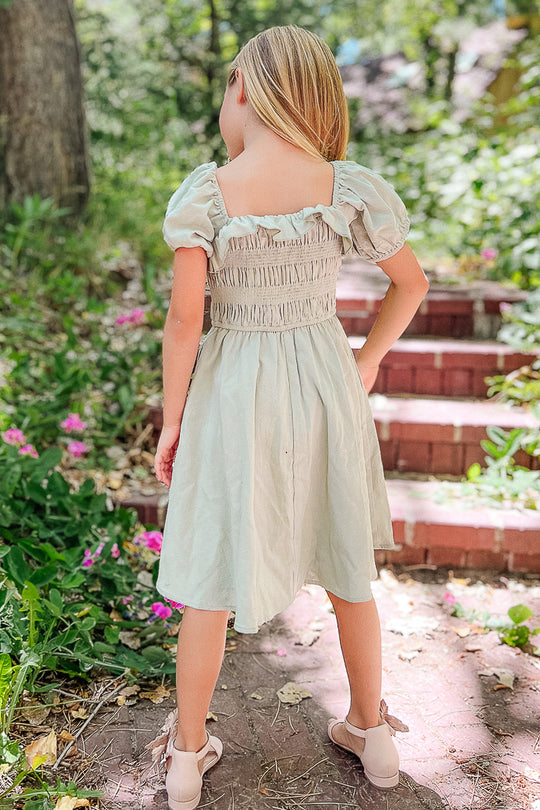 Mini Rae Dress in Sage