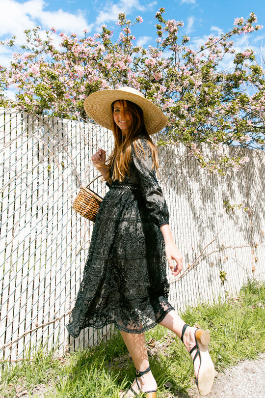 Sicily Dress in Black