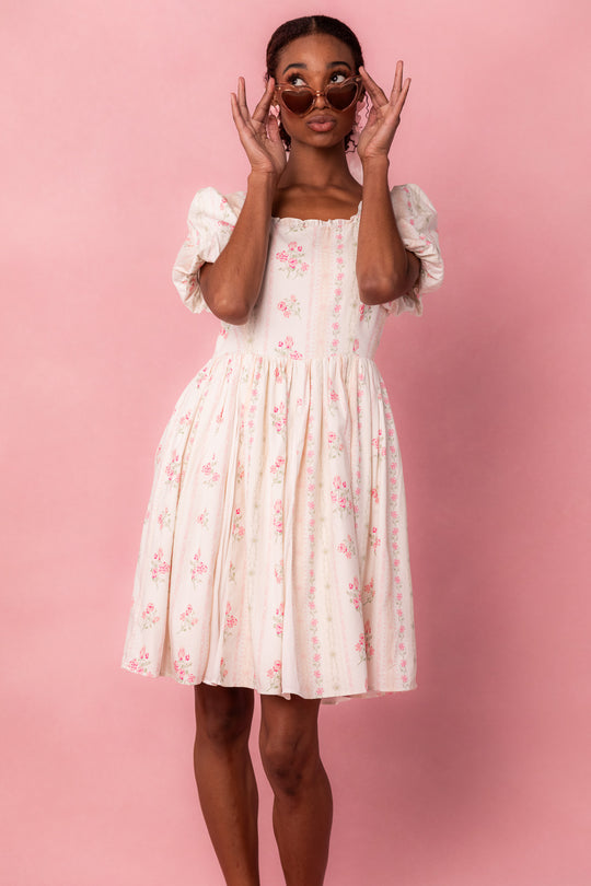 Flowers For All Dress in Vintage Floral-Adult