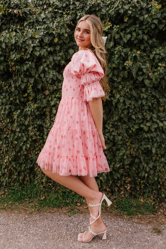 Jess Dress in Strawberry Fields