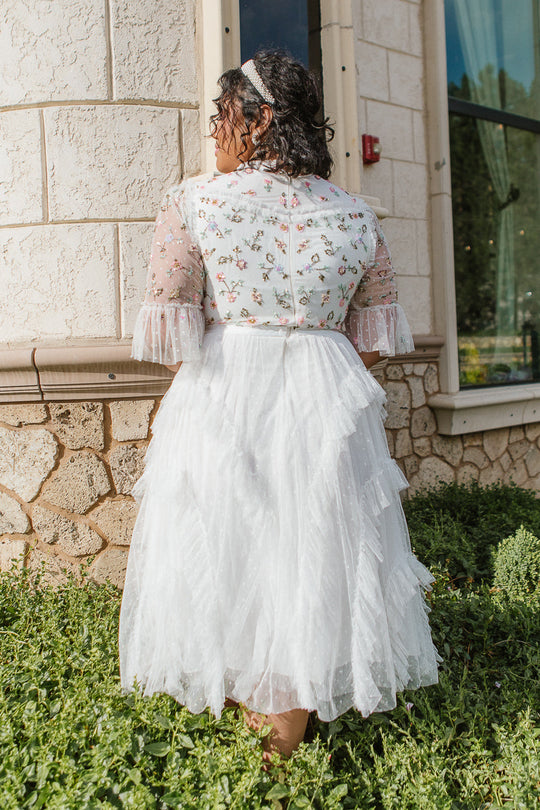 Paris Dress in White