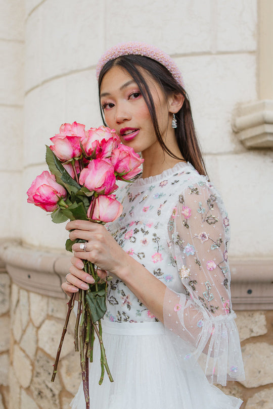 Paris Dress in White
