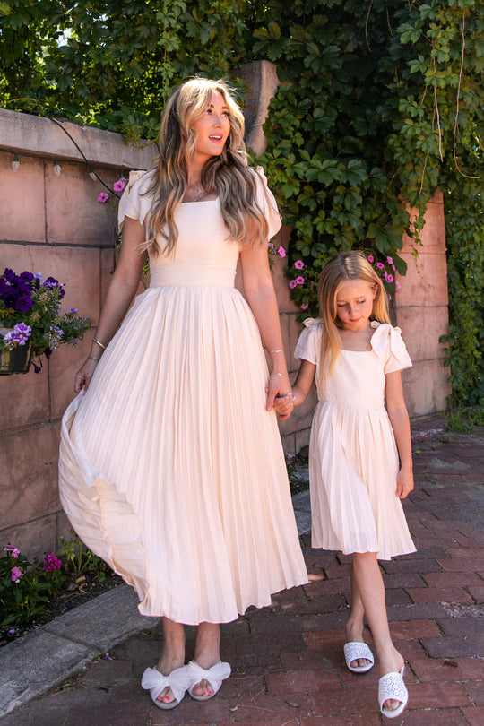 Mini Eliza Bow Dress