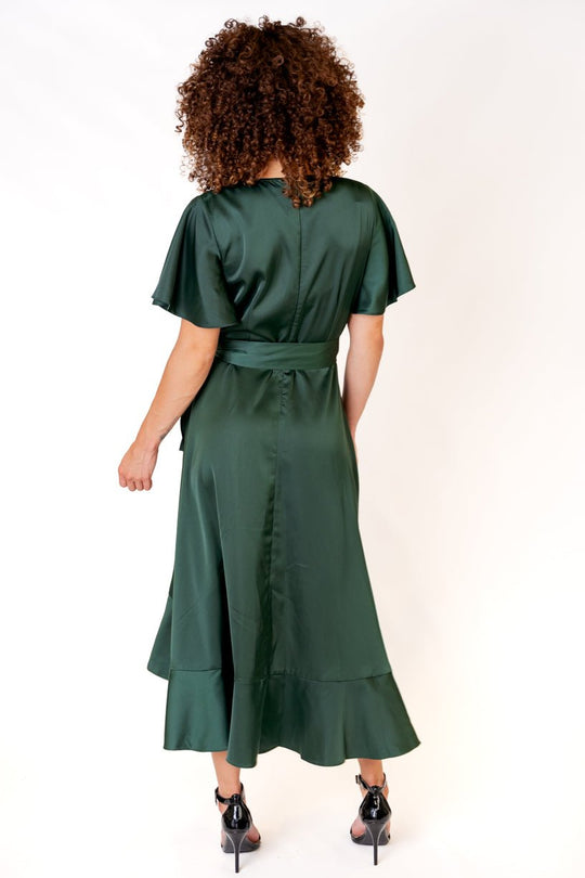 Maggie Dress in Emerald