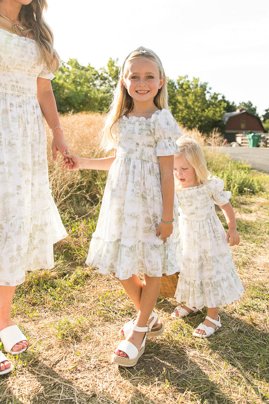 Mini Valencia Dress in Sage