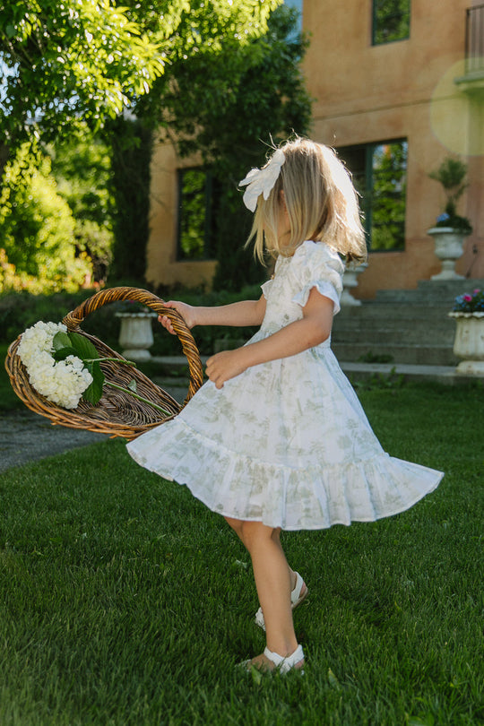 Mini Valencia Dress in Sage