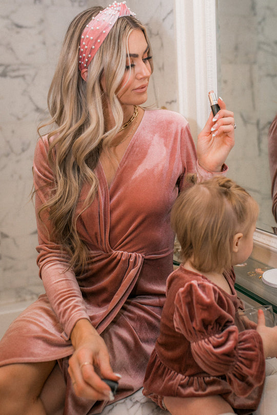 Rylee Dress in Blush