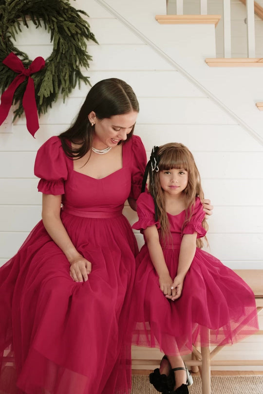 Ballerina Dress in Red