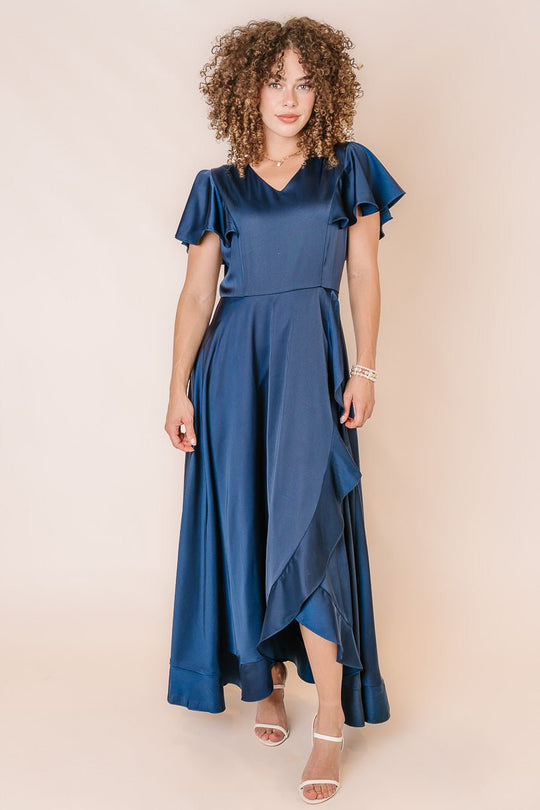 Callie Dress in Navy