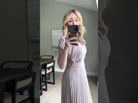 Alice Dress in Pale Plum