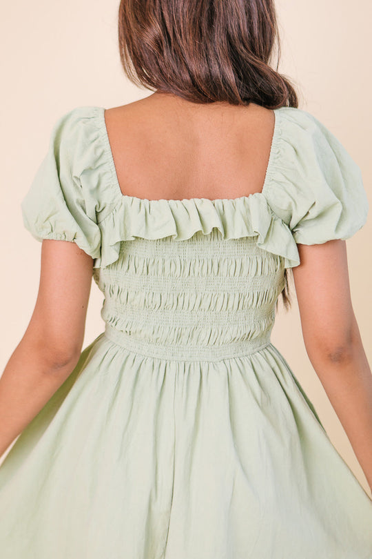 Rae Dress in Sage