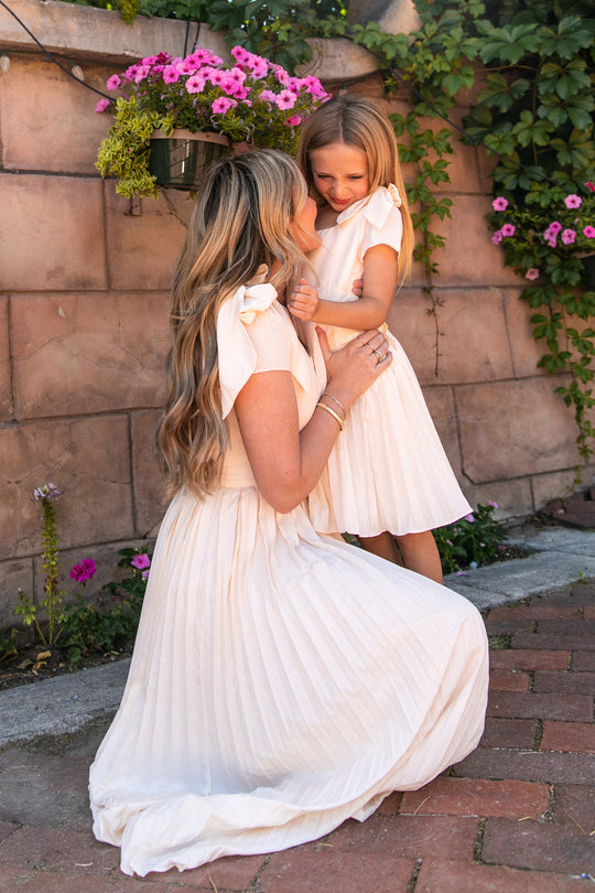 Mini Eliza Bow Dress