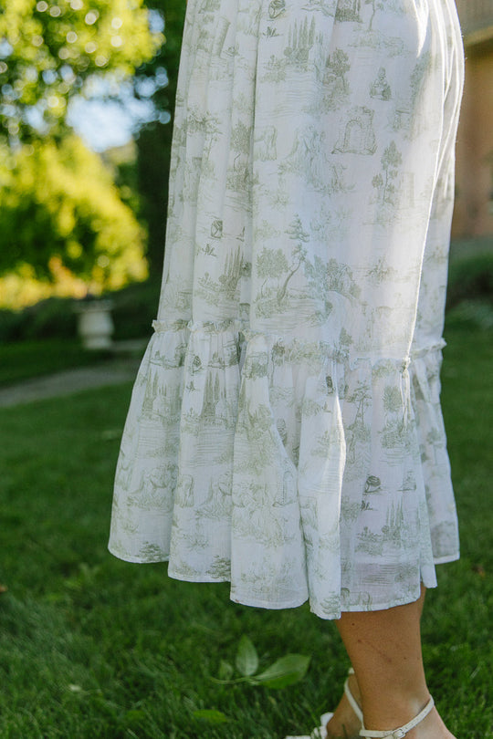Valencia Dress in Sage