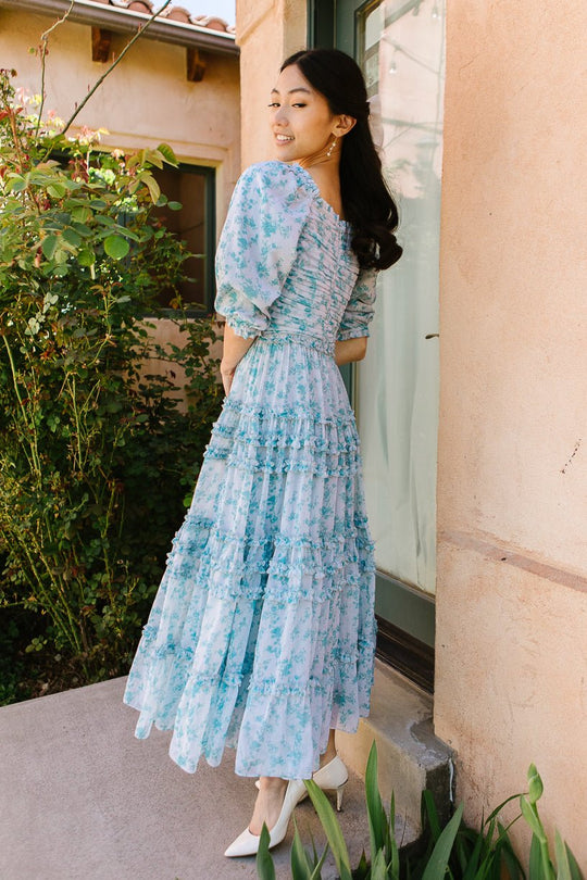 Aniston Dress in Blue - FINAL SALE-Adult