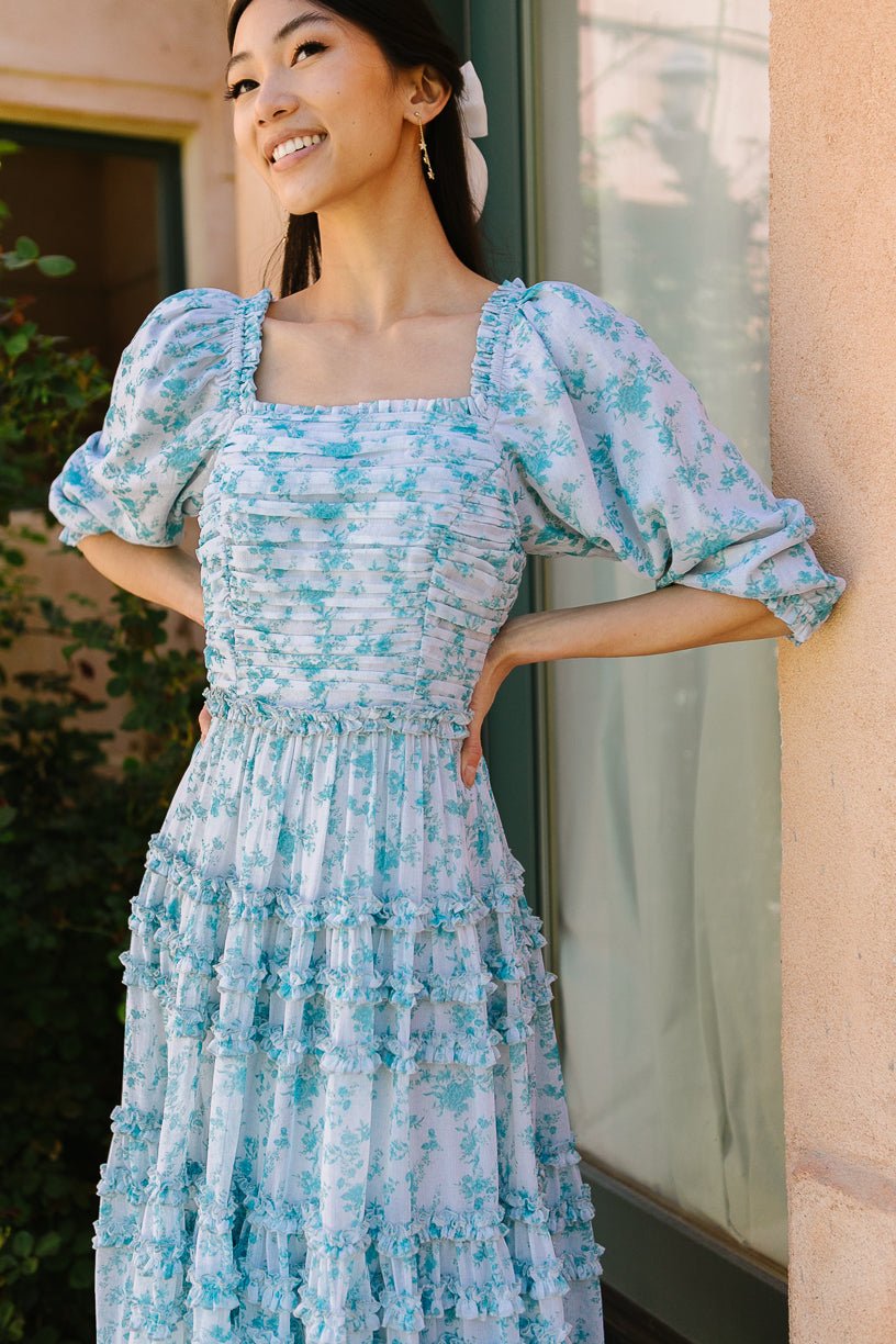 Aniston Dress in Blue - FINAL SALE-Adult