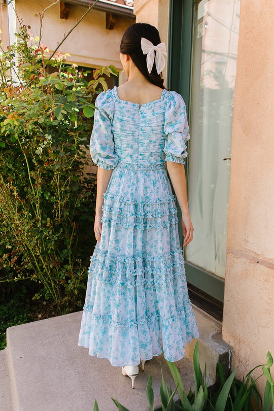 Aniston Dress in Blue - FINAL SALE-Adult