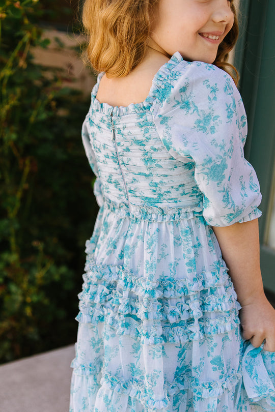 Mini Aniston Dress in Blue