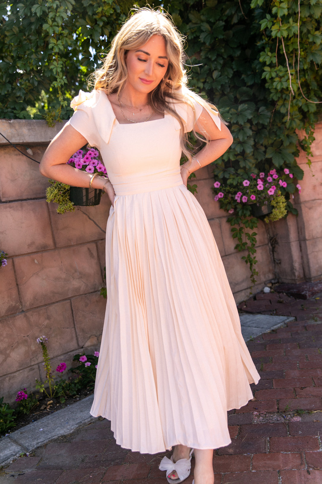 Eliza Bow Dress