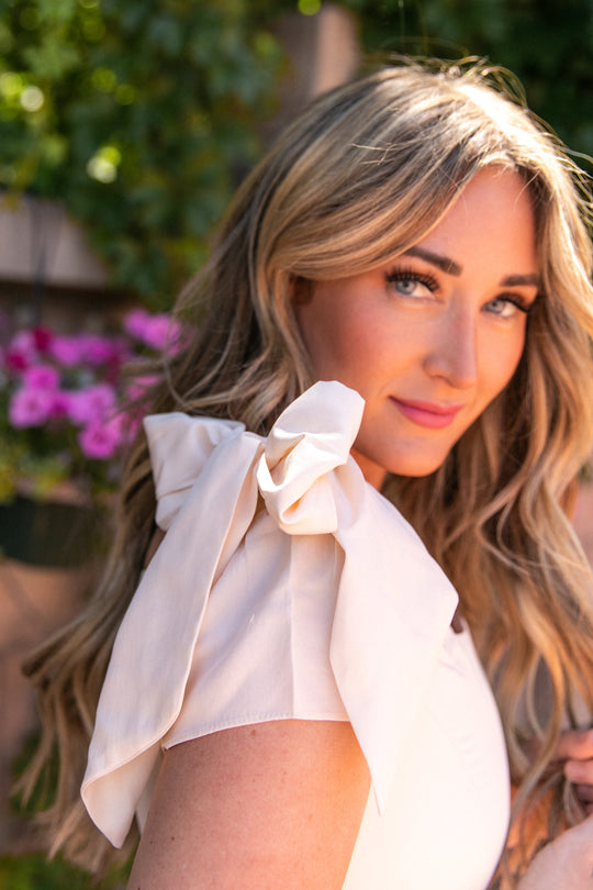 Eliza Bow Dress