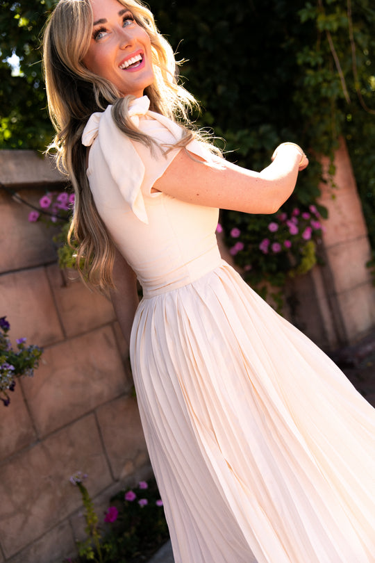 Eliza Bow Dress