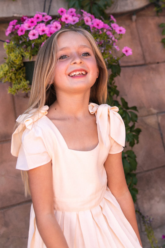 Mini Eliza Bow Dress