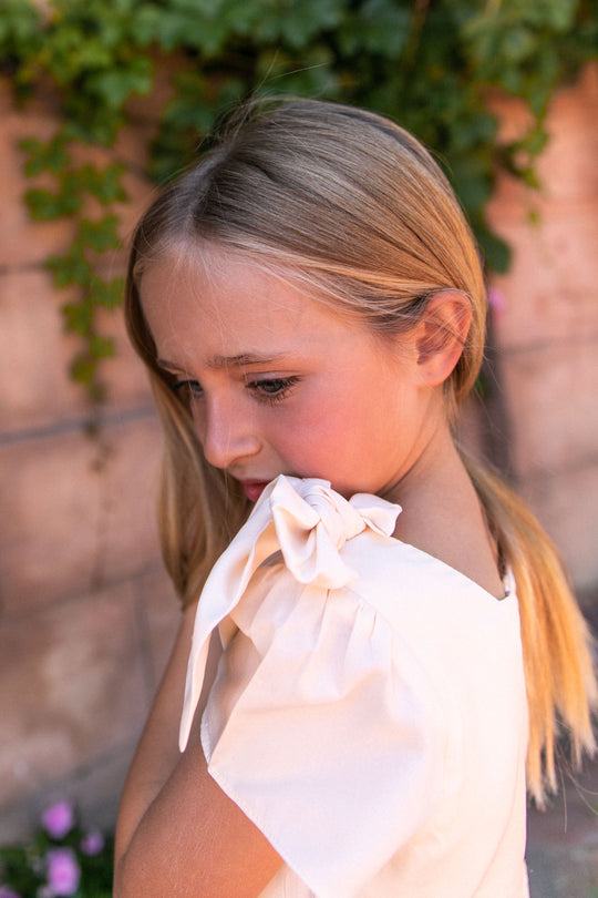 Mini Eliza Bow Dress