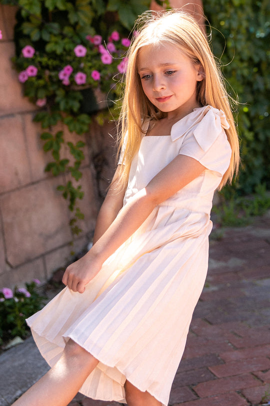 Mini Eliza Bow Dress