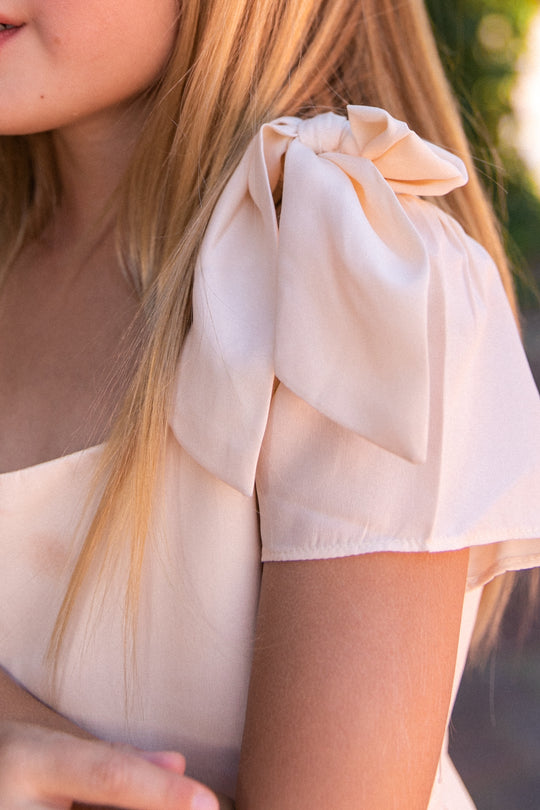 Mini Eliza Bow Dress
