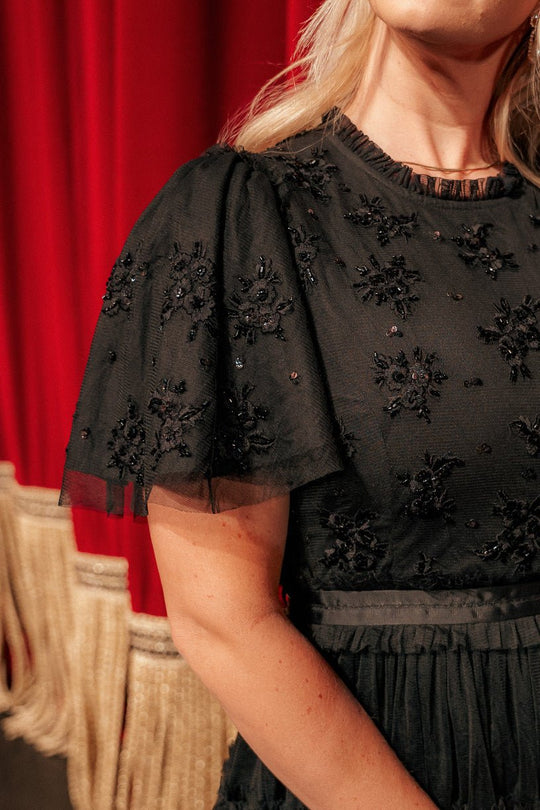 Anastasia Dress in Black-Adult