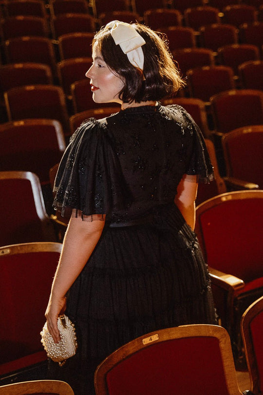 Anastasia Dress in Black-Adult