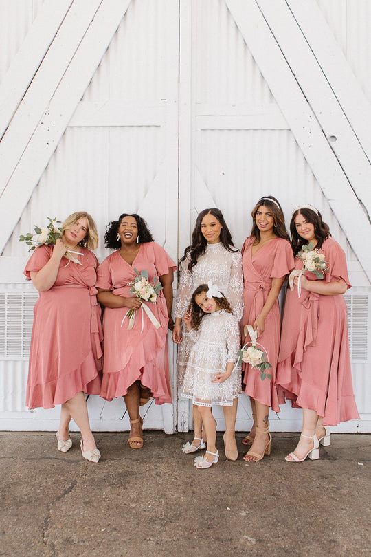Maggie Dress in Desert Rose