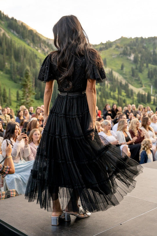 Anastasia Dress in Black-Adult