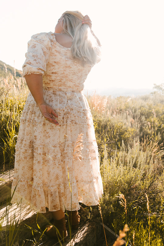Aniston Dress in Cream
