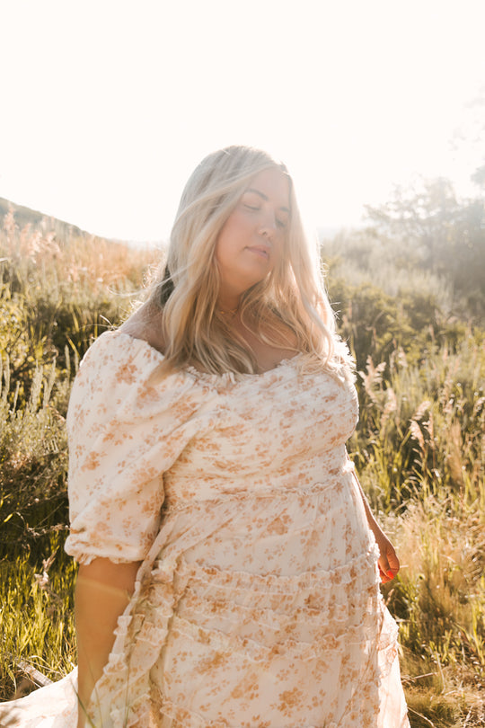 Aniston Dress in Cream