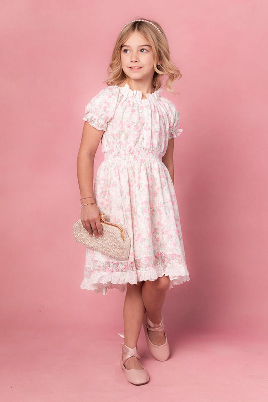 Mini Esmee Dress in Floral-Mini