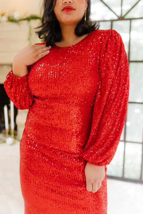 Lady in Red Dress