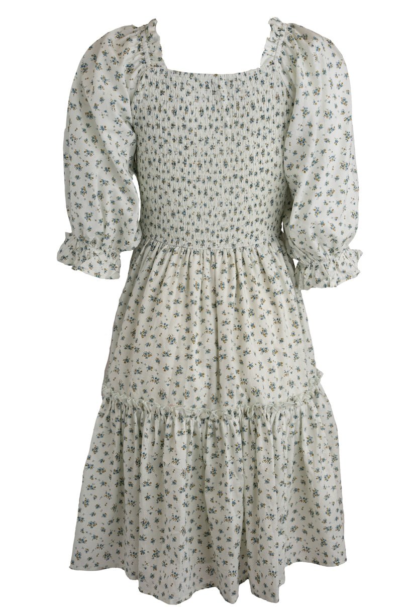 Short Madeline Dress in Blue - FINAL SALE-Adult