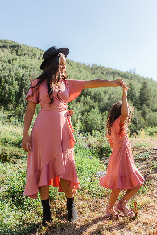 Maggie Dress in Desert Rose