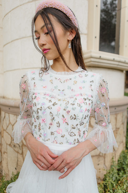 Paris Dress in White